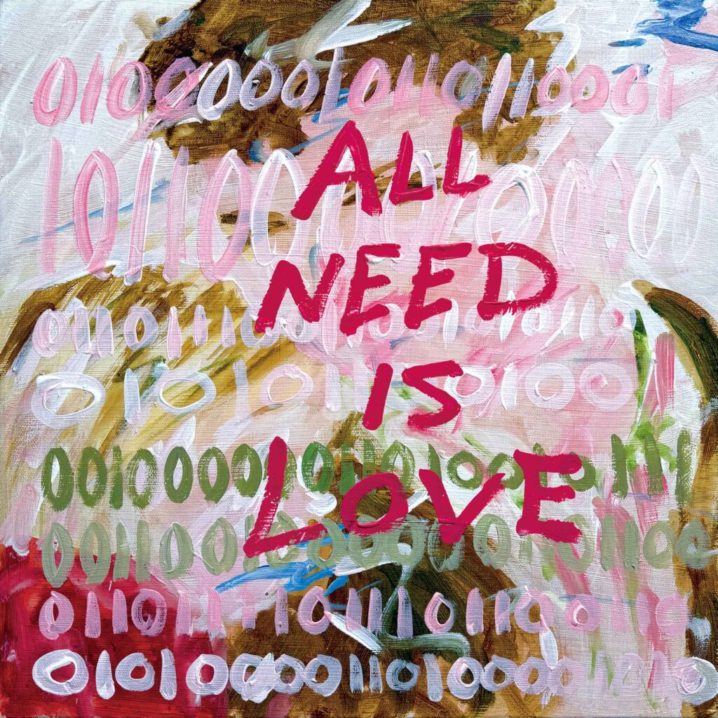 untranslatable -- ALL NEED IS LOVE